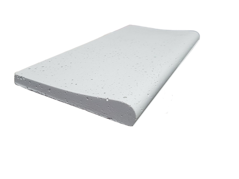 Borda atérmica Peito de Pombo BABY 33x16cm vista lateral mostrando o perfil