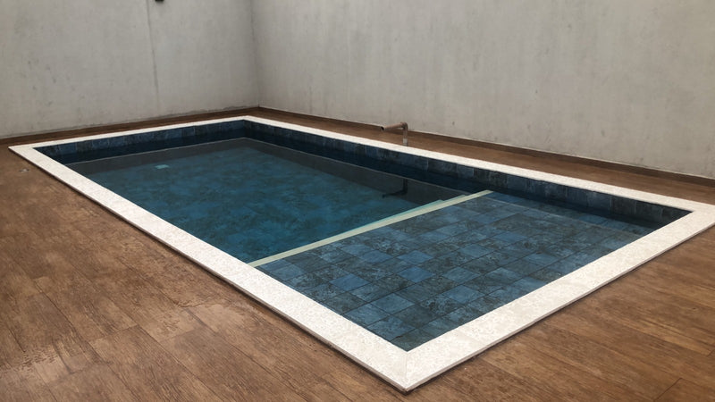 Borda atérmica boleada 50x25x2cm para piscina