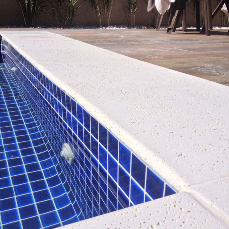 Borda atérmica SW boleada 50x25x2cm sem quina viva para piscina
